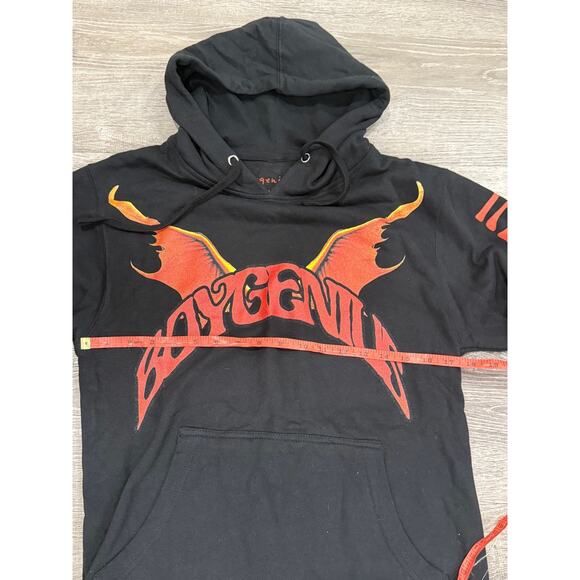 BoyGenius Tour Merch Hoodie by Independent Unisex Small Black - Picture 3 of 5
